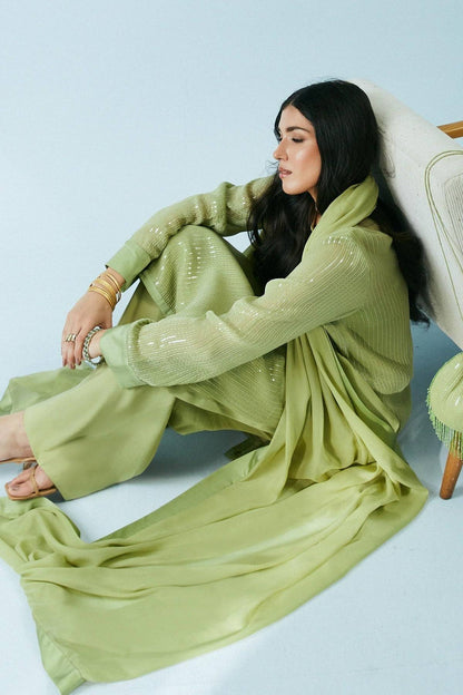 Zara Shahjahan | Festive Eid 24 | ZC-2042 - Pakistani Designer Dress - by Zara Shahjahan | Type: Formal - 100% Original at Saira Sultan
