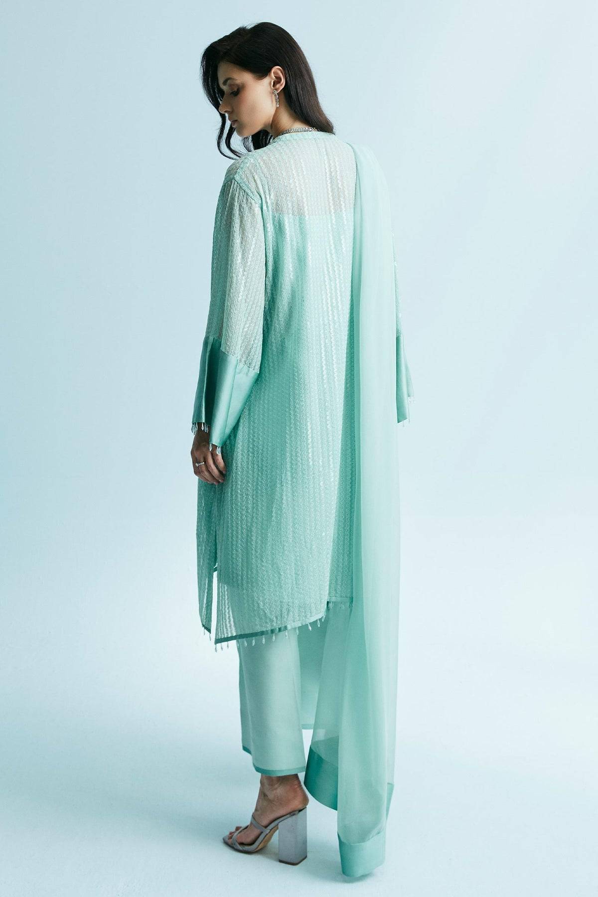 Zara Shahjahan | Festive Eid 24 | ZC-2043 - Pakistani Designer Dress - by Zara Shahjahan | Type: Formal - 100% Original at Saira Sultan