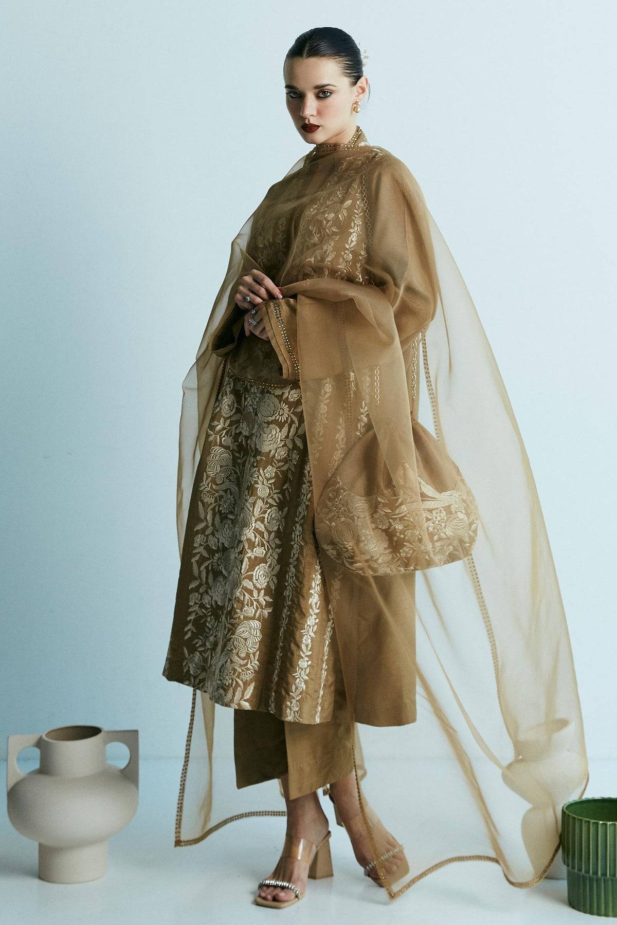 Zara Shahjahan | Festive Eid 24 | ZC-2023 - Pakistani Designer Dress - by Zara Shahjahan | Type: Formal - 100% Original at Saira Sultan