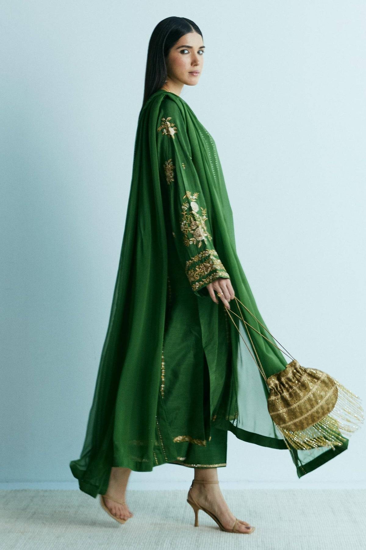Zara Shahjahan | Festive Eid 24 | ZC-2025 - Pakistani Designer Dress - by Zara Shahjahan | Type: Formal - 100% Original at Saira Sultan
