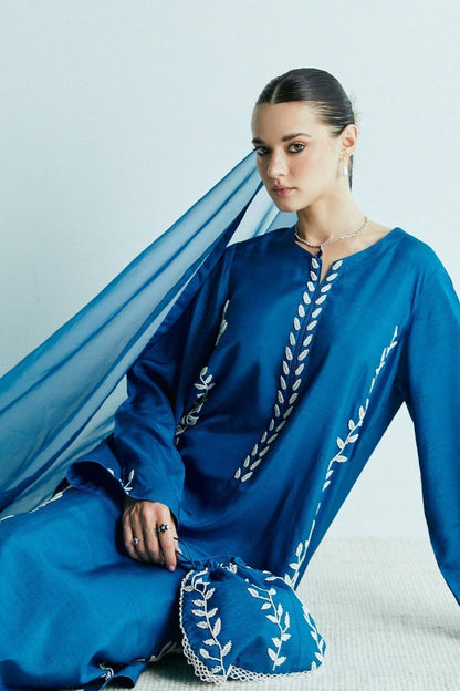 Zara Shahjahan | Festive Eid 24 | ZC-2028 - Pakistani Designer Dress - by Zara Shahjahan | Type: Formal - 100% Original at Saira Sultan