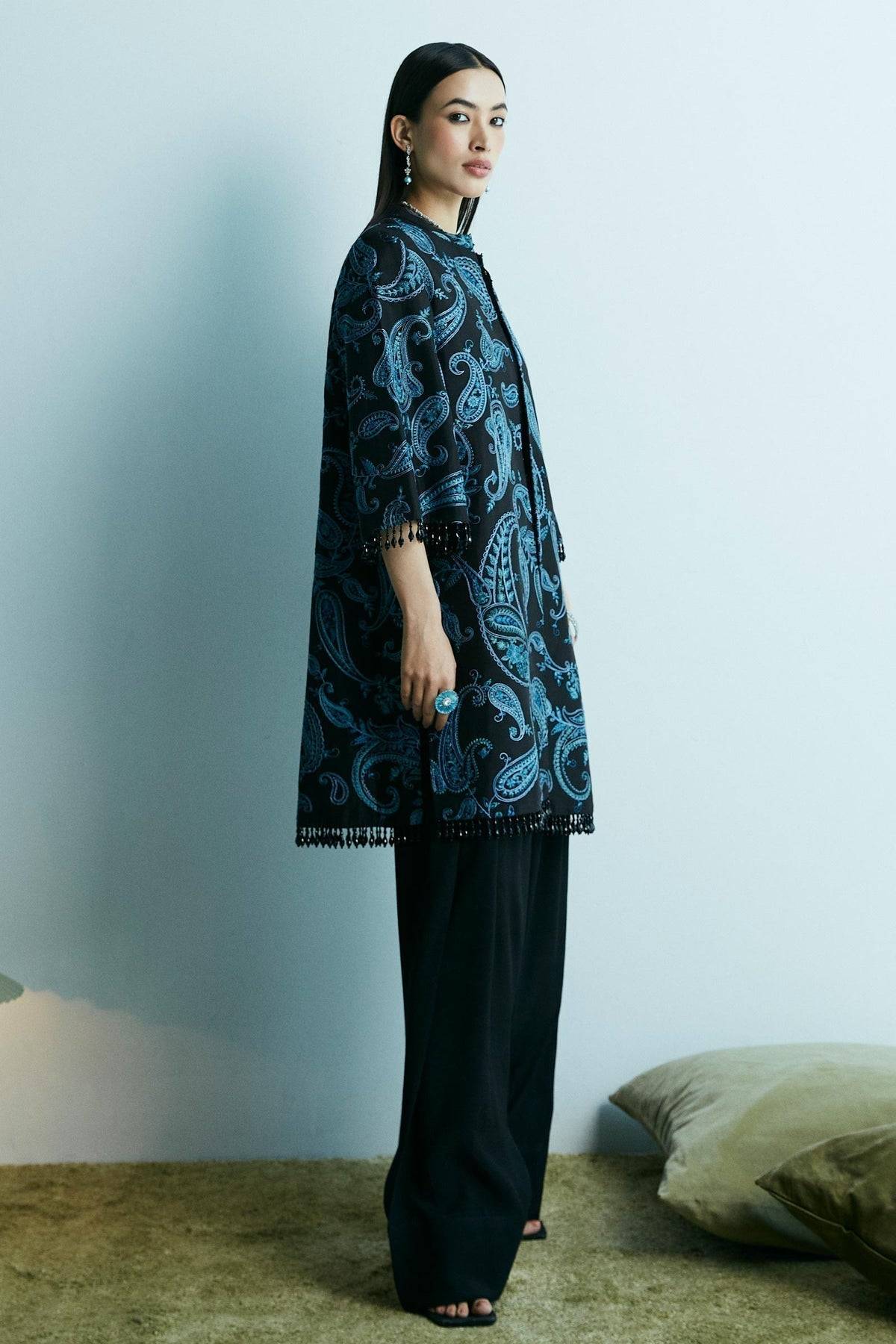 Zara Shahjahan | Festive Eid 24 | ZC-2030 - Pakistani Designer Dress - by Zara Shahjahan | Type: Formal - 100% Original at Saira Sultan
