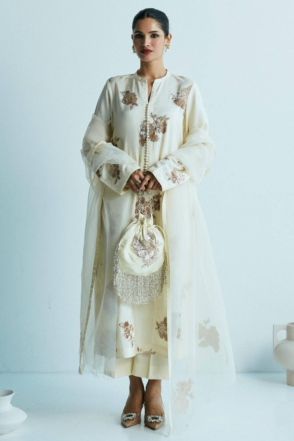 Zara Shahjahan | Festive Eid 24 | ZC-2032 - Pakistani Designer Dress - by Zara Shahjahan | Type: Formal - 100% Original at Saira Sultan