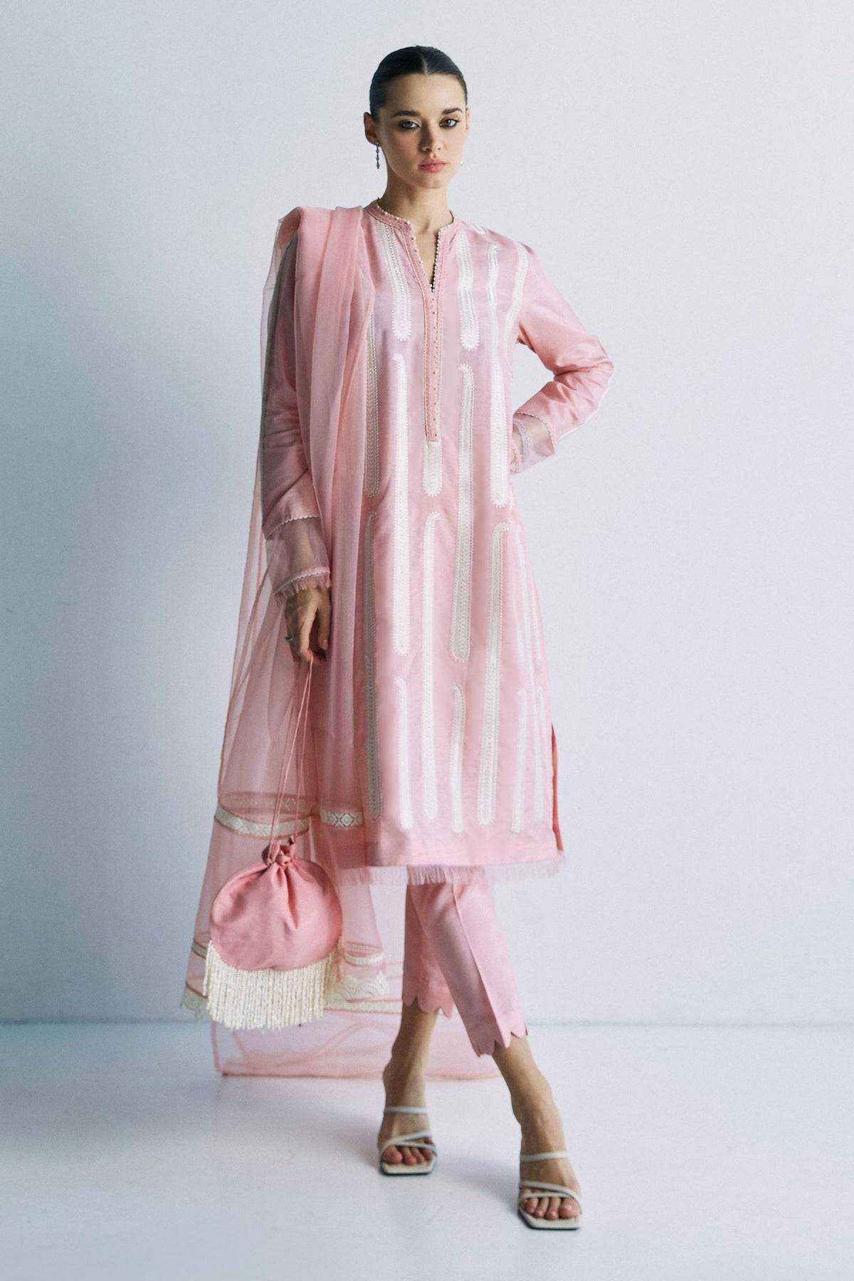 Zara Shahjahan | Festive Eid 24 | ZC -2035 - Pakistani Designer Dress - by Zara Shahjahan | Type: Formal - 100% Original at Saira Sultan