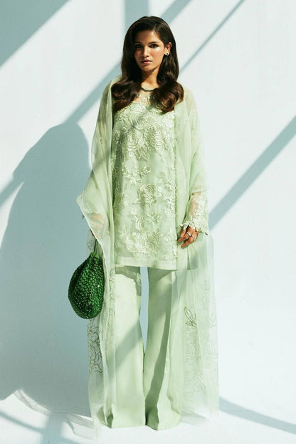 Zara Shahjahan | Festive Eid 24 | ZC-2037 - Pakistani Designer Dress - by Zara Shahjahan | Type: Formal - 100% Original at Saira Sultan