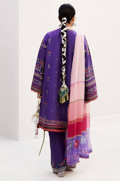 Zara Shahjahan | Luxury Lawn 24 | LAMIA-7B - Pakistani Designer Dress - by Zara Shahjahan | Type: Luxury - 100% Original at Saira Sultan