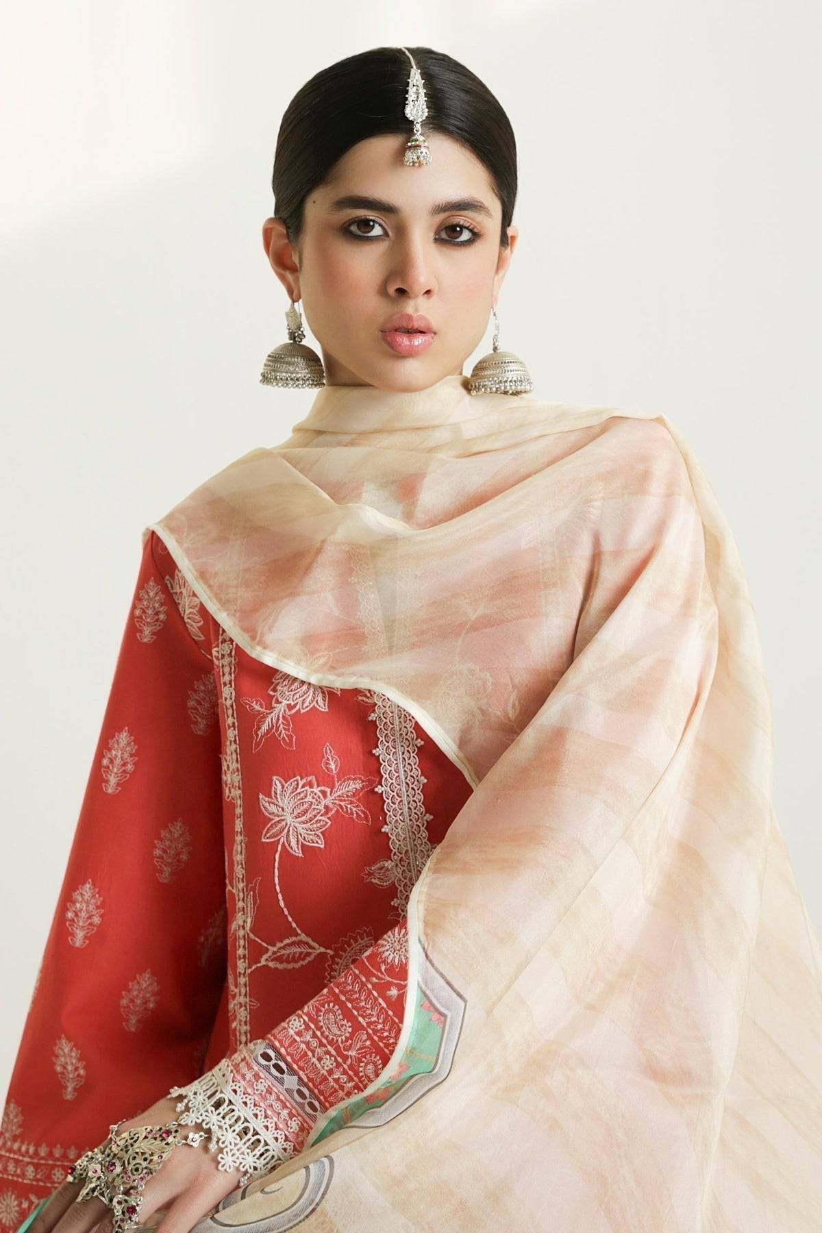 Zara Shahjahan | Luxury Lawn 24 | MAHI-1A - Pakistani Designer Dress - by Zara Shahjahan | Type: Luxury - 100% Original at Saira Sultan