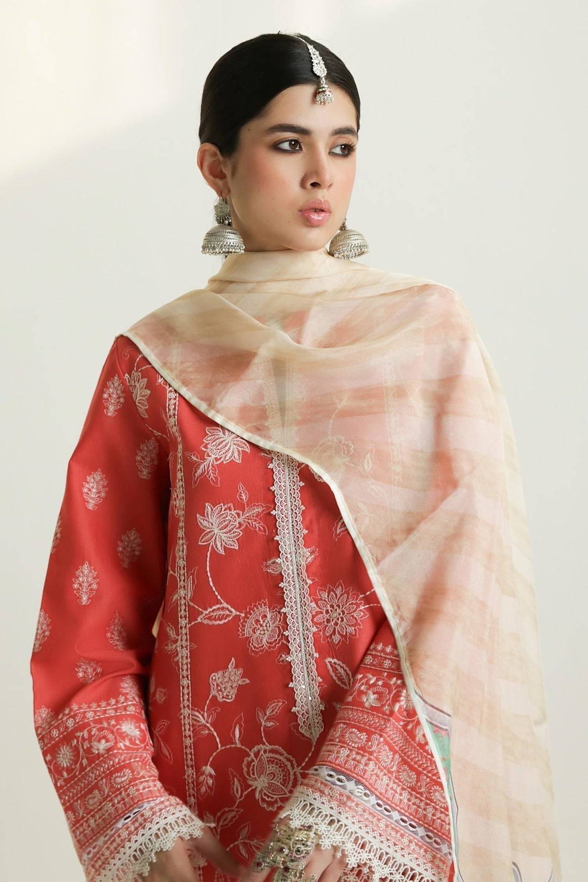 Zara Shahjahan | Luxury Lawn 24 | MAHI-1A - Pakistani Designer Dress - by Zara Shahjahan | Type: Luxury - 100% Original at Saira Sultan