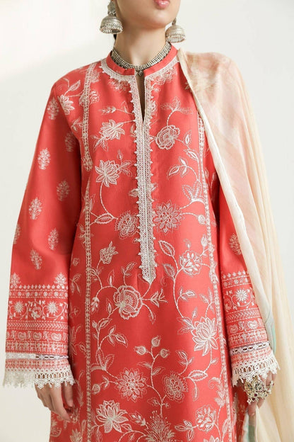 Zara Shahjahan | Luxury Lawn 24 | MAHI-1A - Pakistani Designer Dress - by Zara Shahjahan | Type: Luxury - 100% Original at Saira Sultan