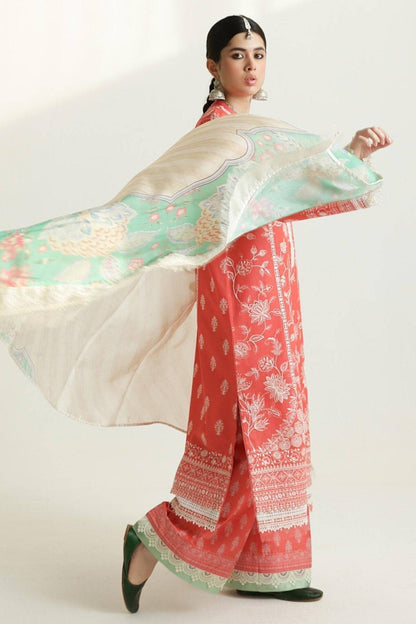Zara Shahjahan | Luxury Lawn 24 | MAHI-1A - Pakistani Designer Dress - by Zara Shahjahan | Type: Luxury - 100% Original at Saira Sultan
