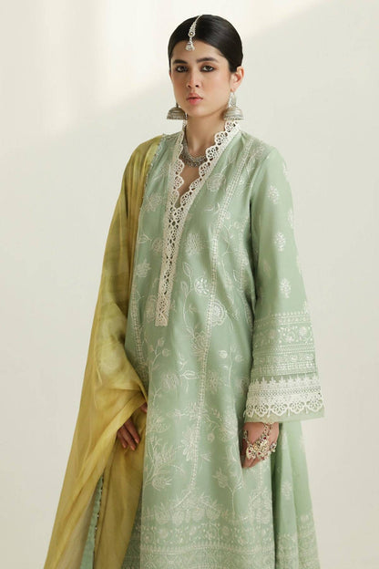 Zara Shahjahan | Luxury Lawn 24 | MAHI-1B - Pakistani Designer Dress - by Zara Shahjahan | Type: Luxury - 100% Original at Saira Sultan