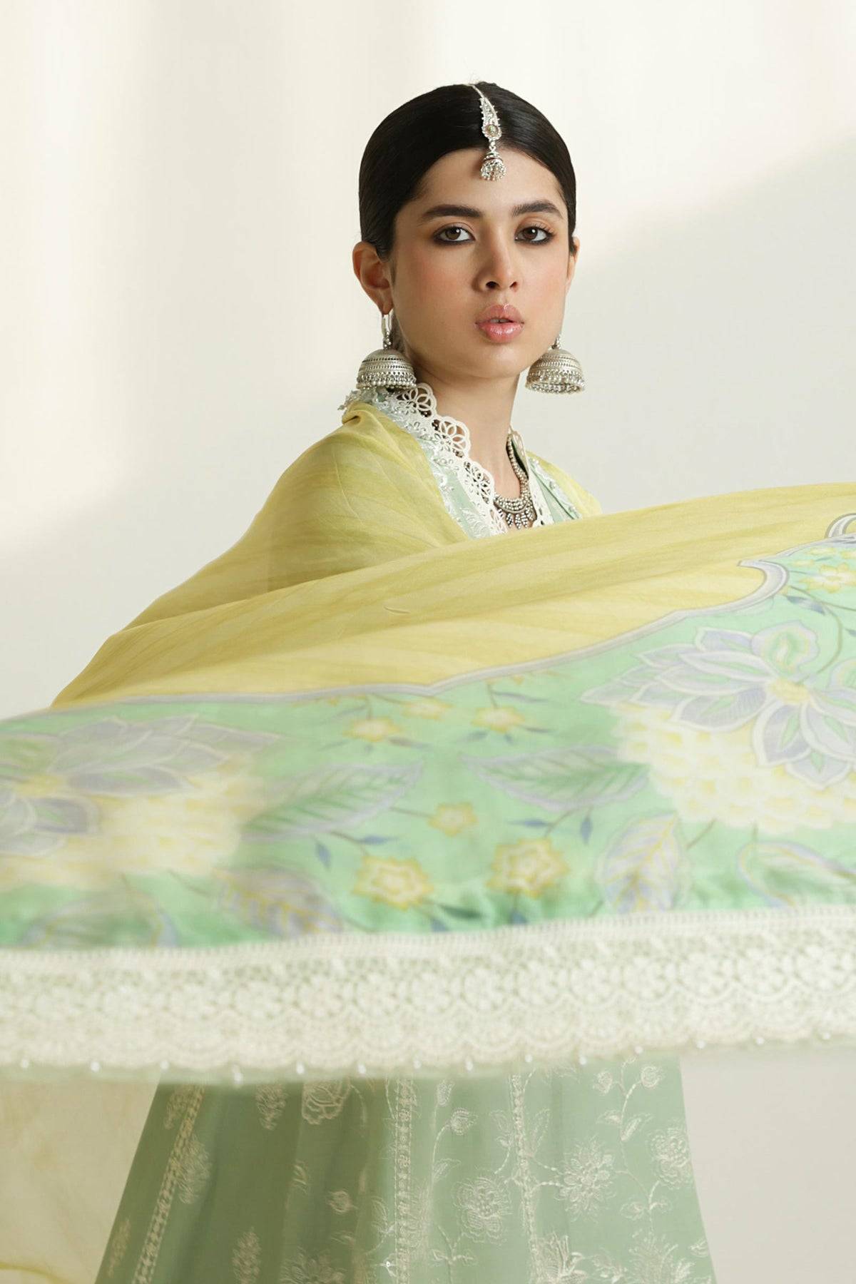 Zara Shahjahan | Luxury Lawn 24 | MAHI-1B - Pakistani Designer Dress - by Zara Shahjahan | Type: Luxury - 100% Original at Saira Sultan