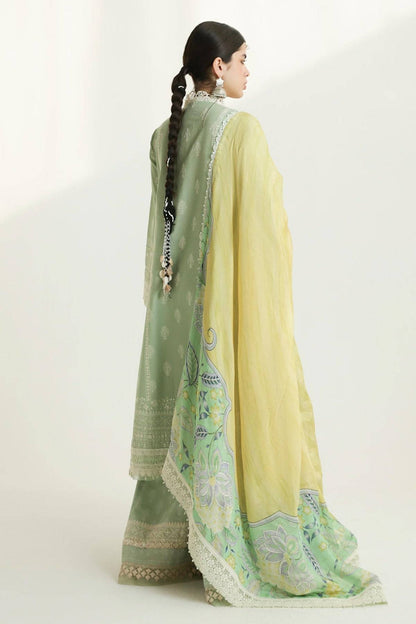Zara Shahjahan | Luxury Lawn 24 | MAHI-1B - Pakistani Designer Dress - by Zara Shahjahan | Type: Luxury - 100% Original at Saira Sultan