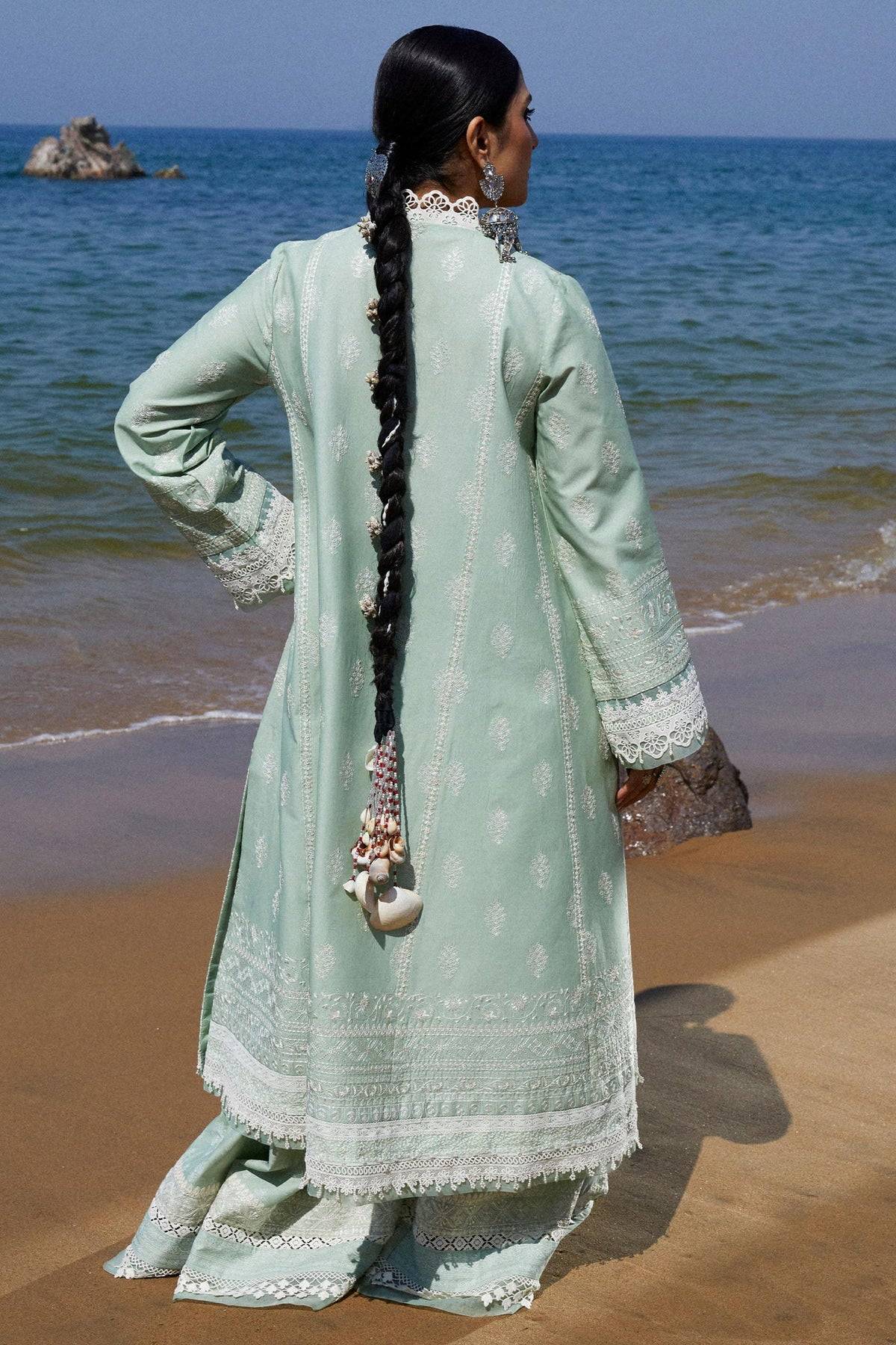 Zara Shahjahan | Luxury Lawn 24 | MAHI-1B - Pakistani Designer Dress - by Zara Shahjahan | Type: Luxury - 100% Original at Saira Sultan