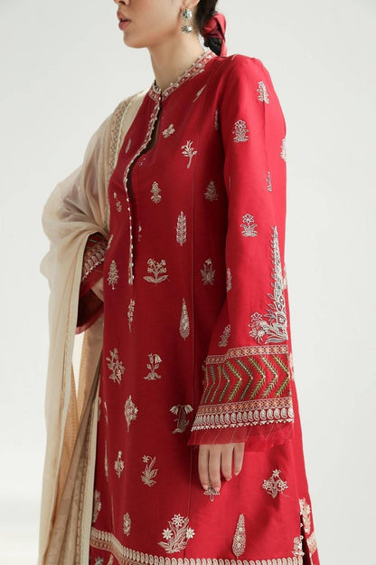 Zara Shahjahan | Luxury Lawn 24 | MYRA-14A - Pakistani Designer Dress - by Zara Shahjahan | Type: Luxury - 100% Original at Saira Sultan