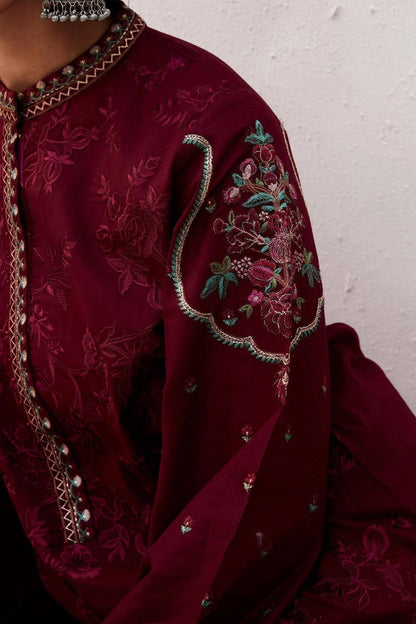 Zara Shahjahan | Luxury Lawn 24 | PARSA-9A - Pakistani Designer Dress - by Zara Sahjahan | Type: Luxury - 100% Original at Saira Sultan