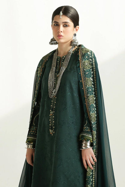 Zara Shahjahan | Luxury Lawn 24 | PARSA-9B - Pakistani Designer Dress - by Zara Sahjahan | Type: Luxury - 100% Original at Saira Sultan