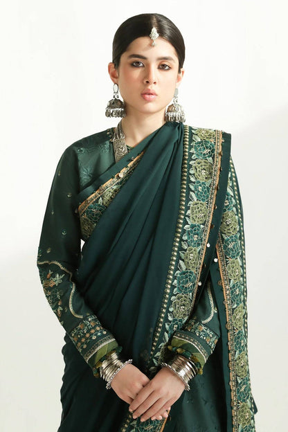 Zara Shahjahan | Luxury Lawn 24 | PARSA-9B - Pakistani Designer Dress - by Zara Sahjahan | Type: Luxury - 100% Original at Saira Sultan