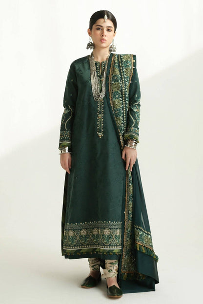 Zara Shahjahan | Luxury Lawn 24 | PARSA-9B - Pakistani Designer Dress - by Zara Sahjahan | Type: Luxury - 100% Original at Saira Sultan