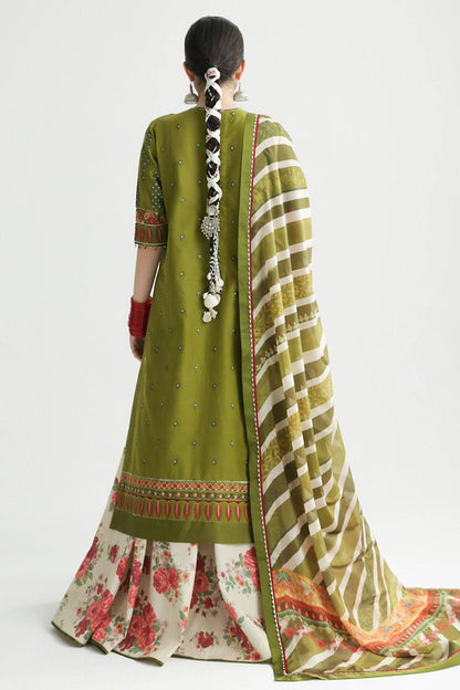 Zara Shahjahan | Luxury Lawn 24 | AAINA-8B - Pakistani Designer Dress - by Zara Sahjahan | Type: Luxury - 100% Original at Saira Sultan
