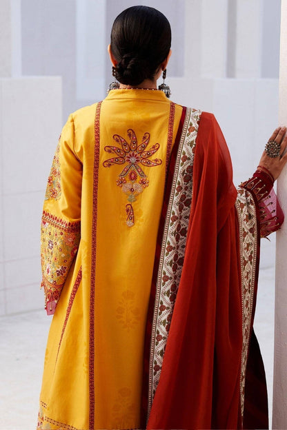 Zara Shahjahan | Luxury Lawn 24 | SANDAL-10A - Pakistani Designer Dress - by Zara Shahjahan | Type: Luxury - 100% Original at Saira Sultan