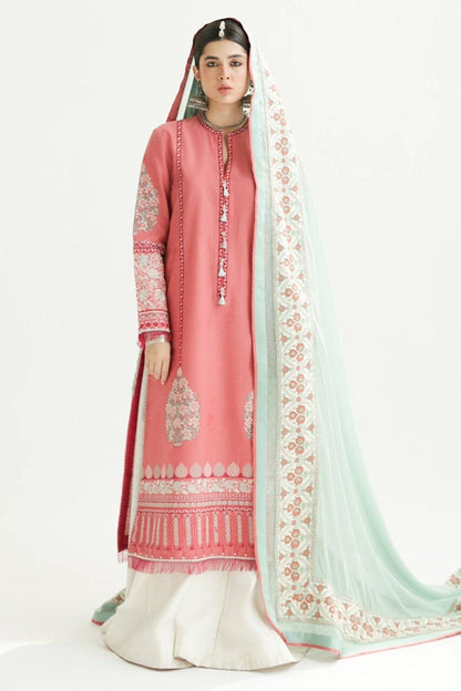 Zara Shahjahan | Luxury Lawn 24 | SANDAL-10B - Pakistani Designer Dress - by Zara Shahjahan | Type: Luxury - 100% Original at Saira Sultan