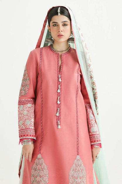 Zara Shahjahan | Luxury Lawn 24 | SANDAL-10B - Pakistani Designer Dress - by Zara Shahjahan | Type: Luxury - 100% Original at Saira Sultan