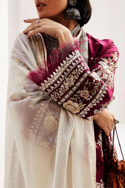 Zara Shahjahan | Luxury Lawn 24 | SIFFA-4A - Pakistani Designer Dress - by Zara Shahjahan | Type: Luxury - 100% Original at Saira Sultan