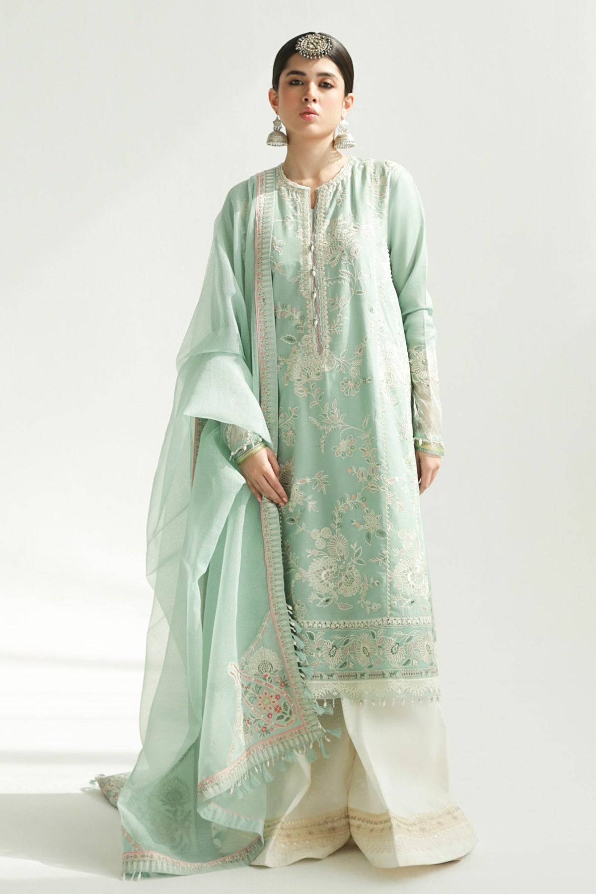 Zara Shahjahan | Luxury Lawn 24 | AMIRA-5B - Pakistani Designer Dress - by Zara Shahjahan | Type: Luxury - 100% Original at Saira Sultan