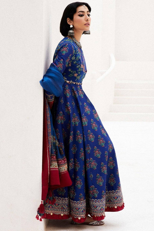 Zara Shahjahan | Luxury Lawn 24 | ANARKALI-11A - Pakistani Designer Dress - by Zara Sahjahan | Type: Luxury - 100% Original at Saira Sultan
