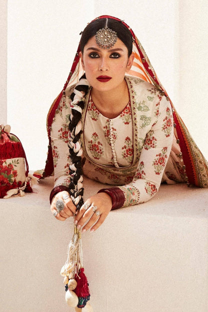 Zara Shahjahan | Luxury Lawn 24 | ANARKALI-11B - Pakistani Designer Dress - by Zara Sahjahan | Type: Luxury - 100% Original at Saira Sultan