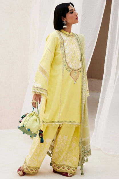 Zara Shahjahan | Luxury Lawn 24 | DILARA-15A - Pakistani Designer Dress - by Zara Shahjahan | Type: Luxury - 100% Original at Saira Sultan
