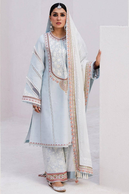 Zara Shahjahan | Luxury Lawn 24 | DILARA-15B - Pakistani Designer Dress - by Zara Shahjahan | Type: Luxury - 100% Original at Saira Sultan