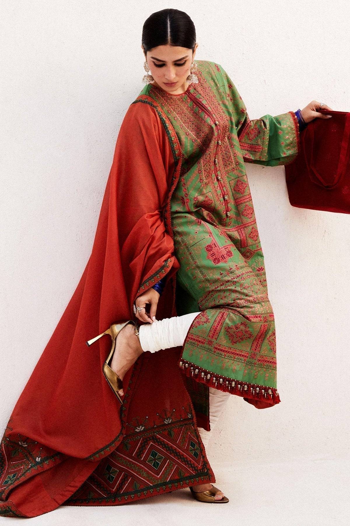 Zara Shahjahan | Luxury Lawn 24 | DIYA-2B - Pakistani Designer Dress - by Zara Shahjahan | Type: Luxury - 100% Original at Saira Sultan