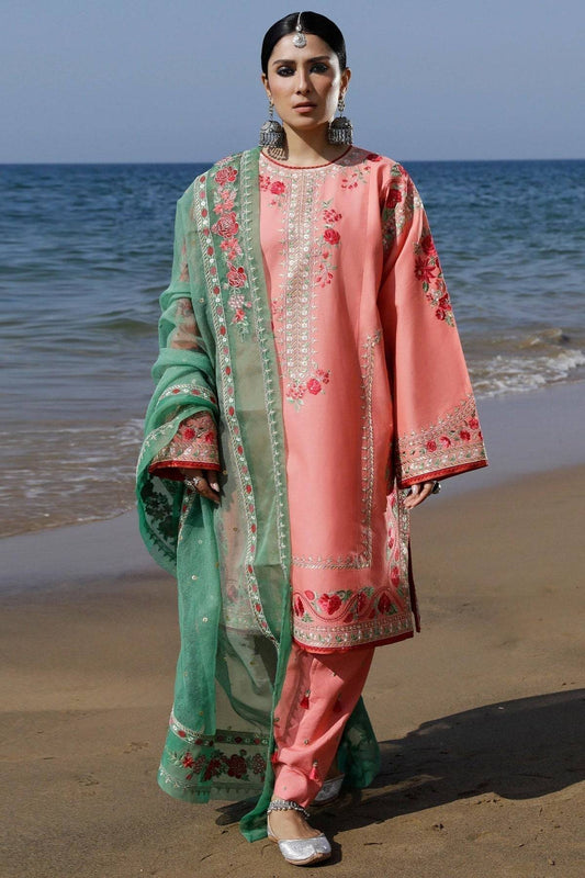 Zara Shahjahan | Luxury Lawn 24 | JIYA-6A - Pakistani Designer Dress - by Zara Shahjahan | Type: Luxury - 100% Original at Saira Sultan