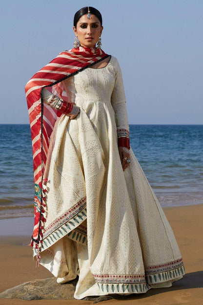 Zara Shahjahan | Luxury Lawn 24 | AAINA-8A - Pakistani Designer Dress - by Zara Shahjahan | Type: Luxury - 100% Original at Saira Sultan