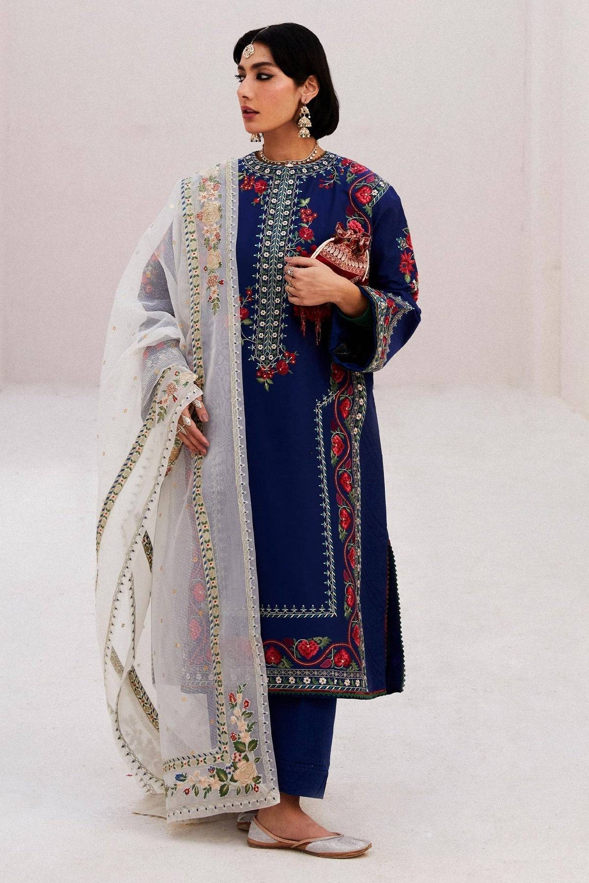 Zara Shahjahan | Luxury Lawn 24 | JIYA-6B - Pakistani Designer Dress - by Zara Shahjahan | Type: Luxury - 100% Original at Saira Sultan