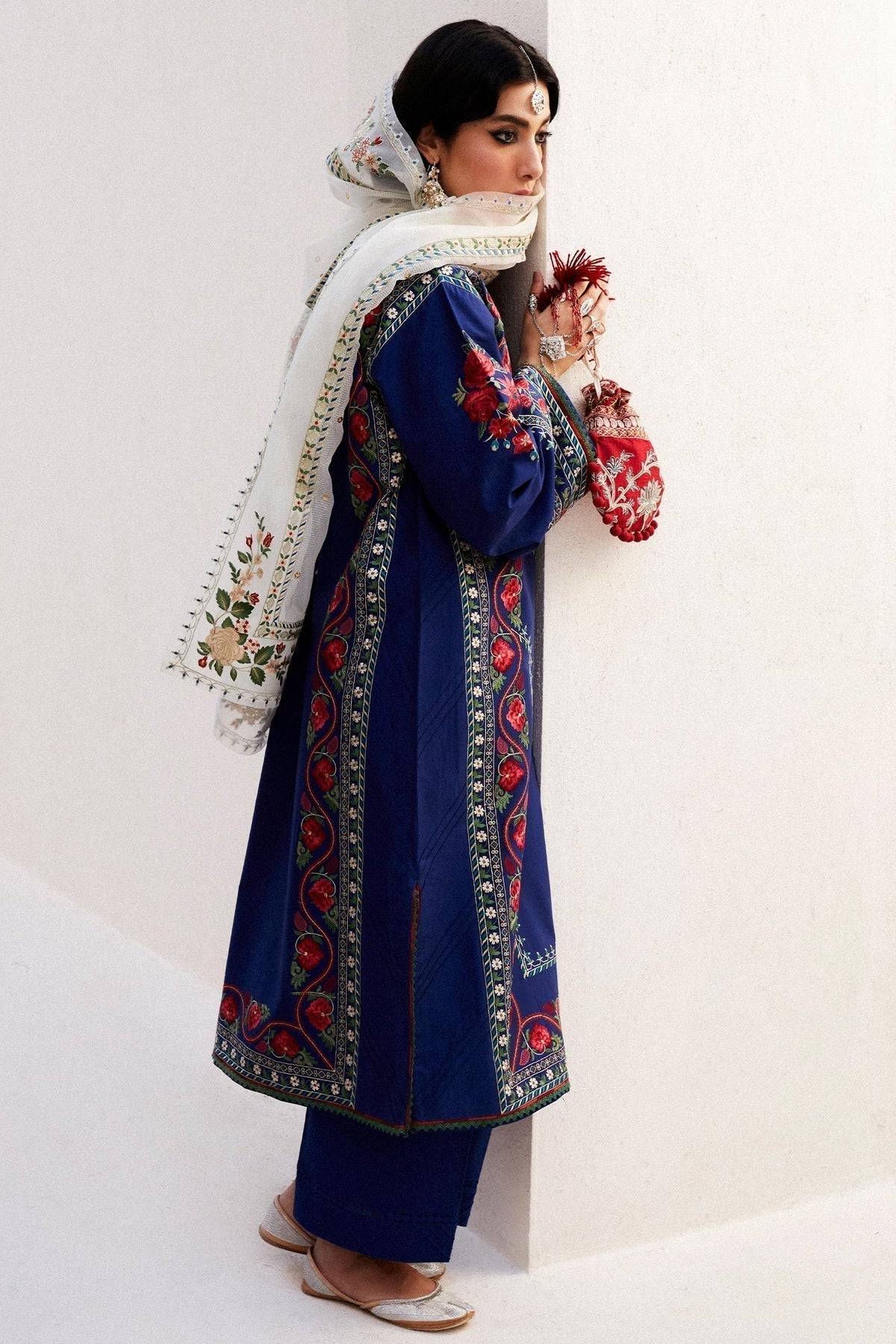Zara Shahjahan | Luxury Lawn 24 | JIYA-6B - Pakistani Designer Dress - by Zara Shahjahan | Type: Luxury - 100% Original at Saira Sultan