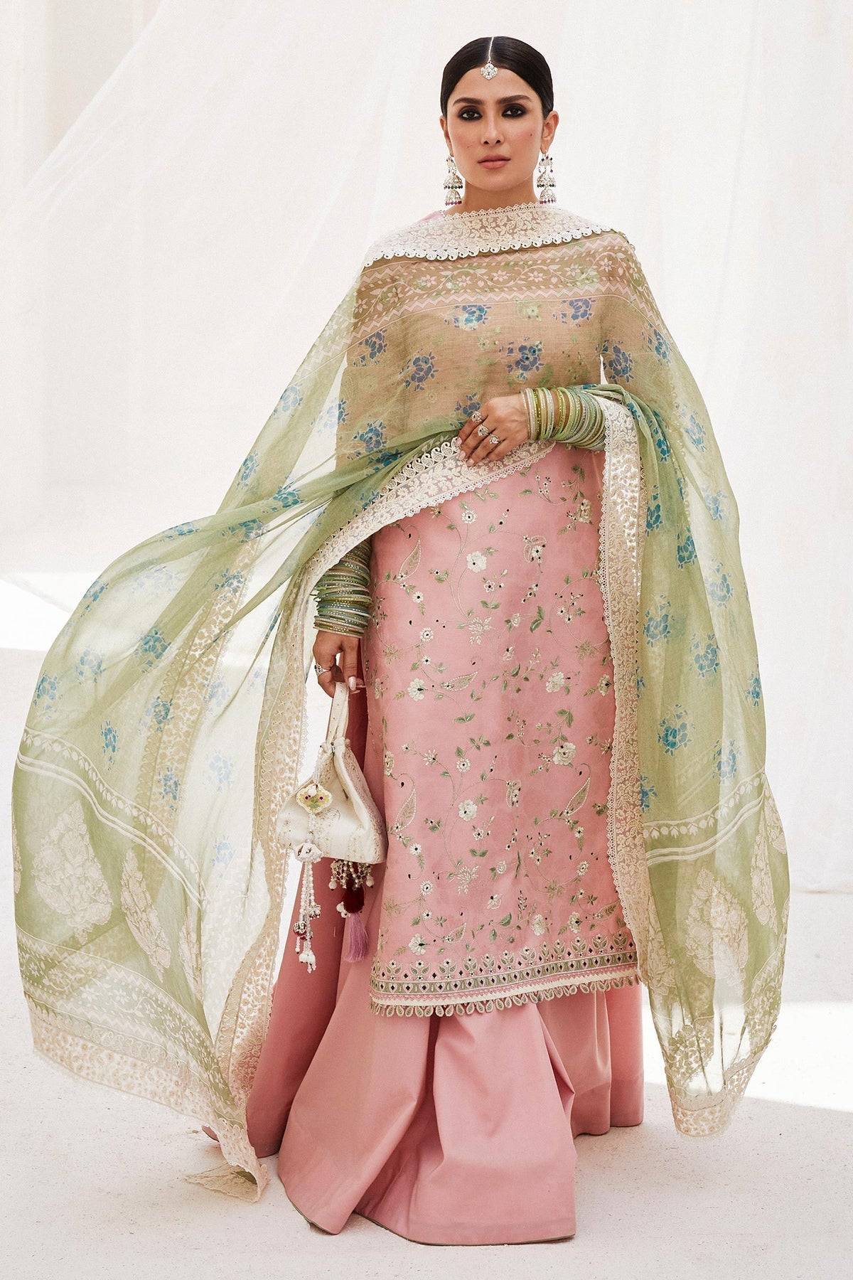 Zara Shahjahan | Luxury Lawn 24 | KORINA-3A - Pakistani Designer Dress - by Zara Shahjahan | Type: Luxury - 100% Original at Saira Sultan