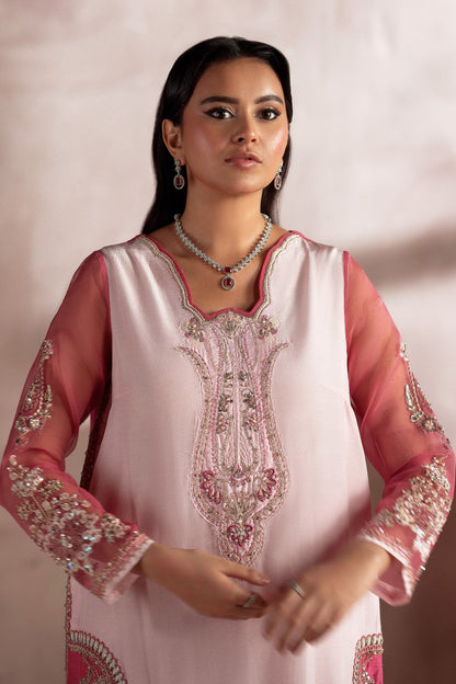 Maryum N Maria | Luna Formals | ZARI M Magenta Viscose Cotton