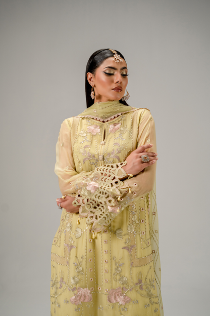 Zebtan | Aura Formals | AR-03 L Lime Yellow
