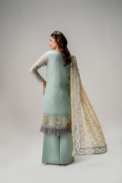 Zebtan | Aura Formals | AR-08 S Light Ferozi Female