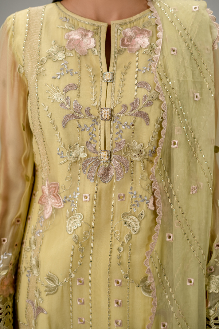 Zebtan | Aura Formals | AR-03 XL Lime Yellow