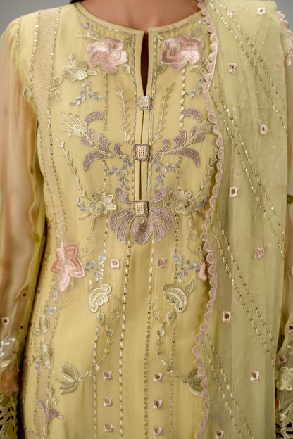 Zebtan | Aura Formals | AR-03 XL Lime Yellow
