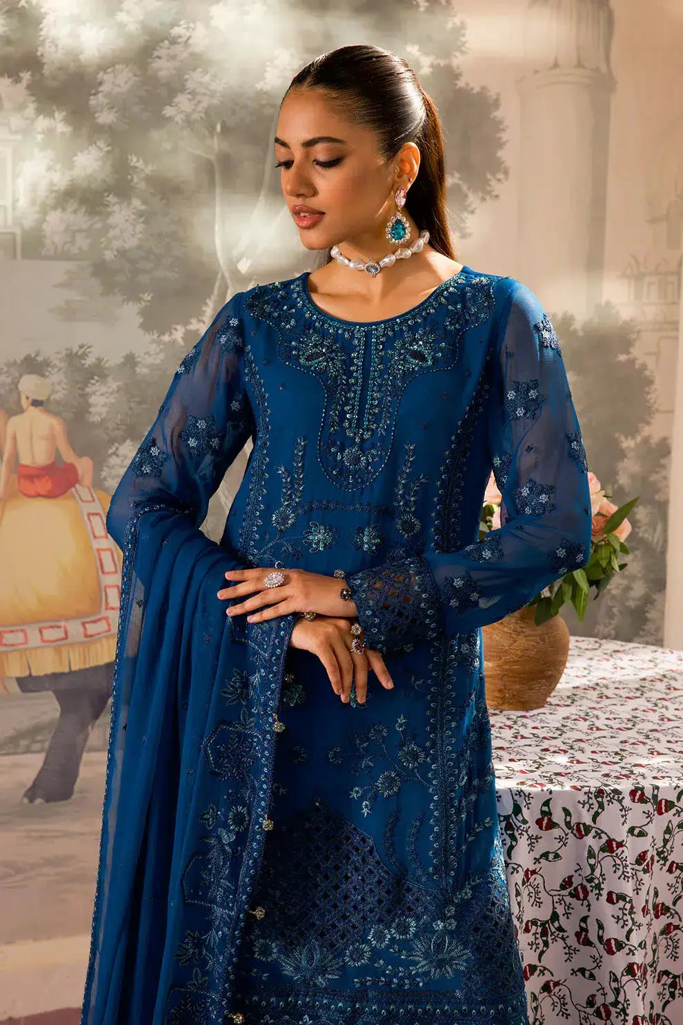 Zebtan | Luxury Formals | ZN-02 - Pakistani Designer Dress - by Zebtan | Type: Formal - 100% Original at Saira Sultan
