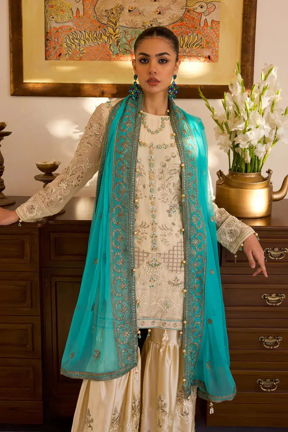 Zebtan | Luxury Formals | ZN-10 - Pakistani Designer Dress - by Zebtan | Type: Formal - 100% Original at Saira Sultan