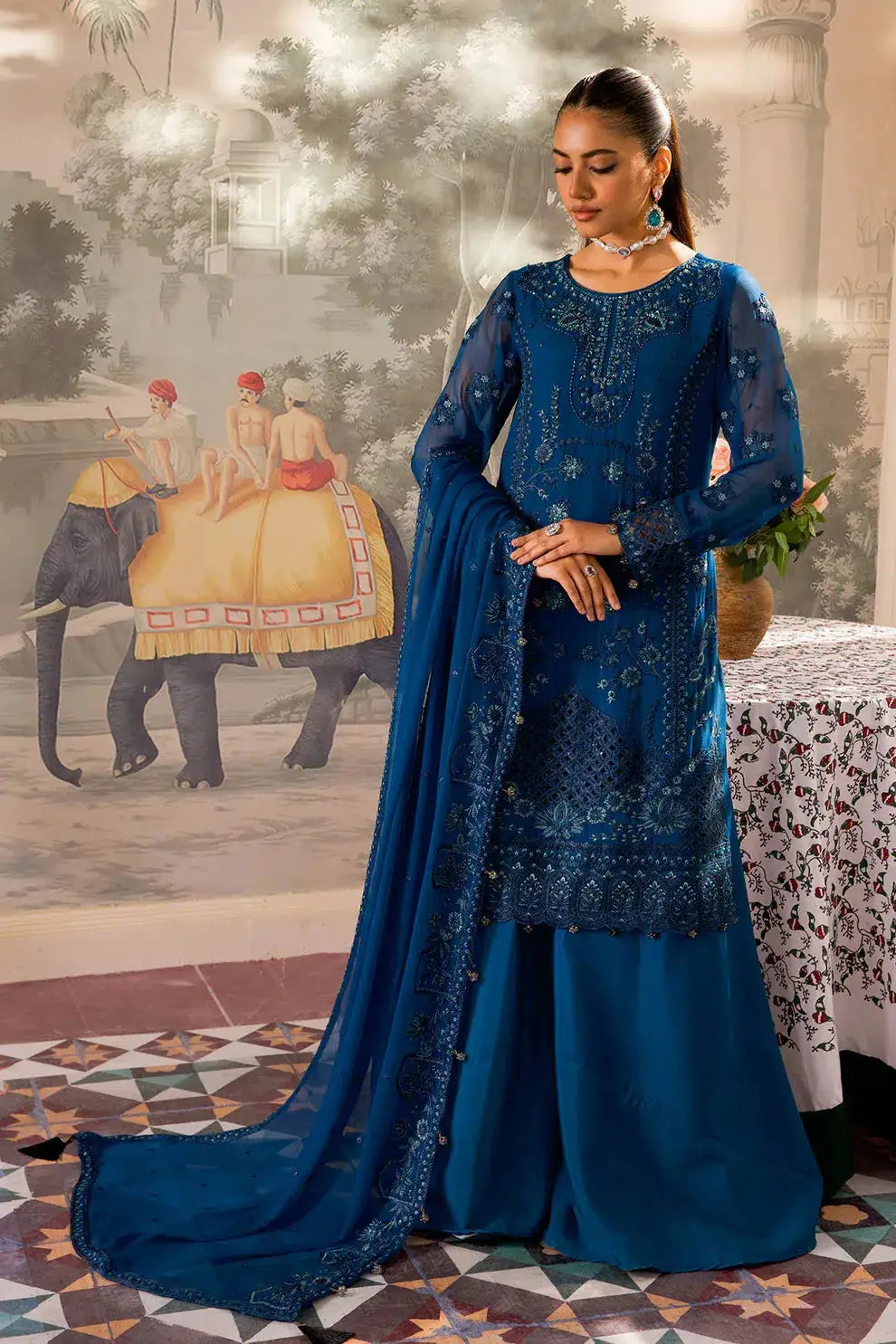 Zebtan | Luxury Formals | ZN-02 - Pakistani Designer Dress - by Zebtan | Type: Formal - 100% Original at Saira Sultan