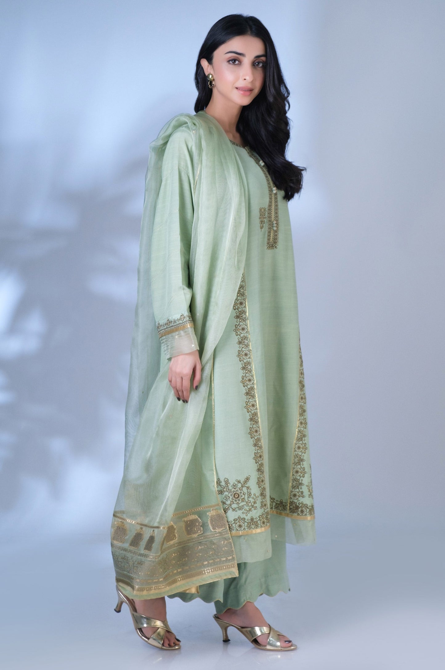 Zeen | Summer Collection 24 | 33227 - Pakistani Designer Dress - by Zeen | Type: Luxury - 100% Original at Saira Sultan