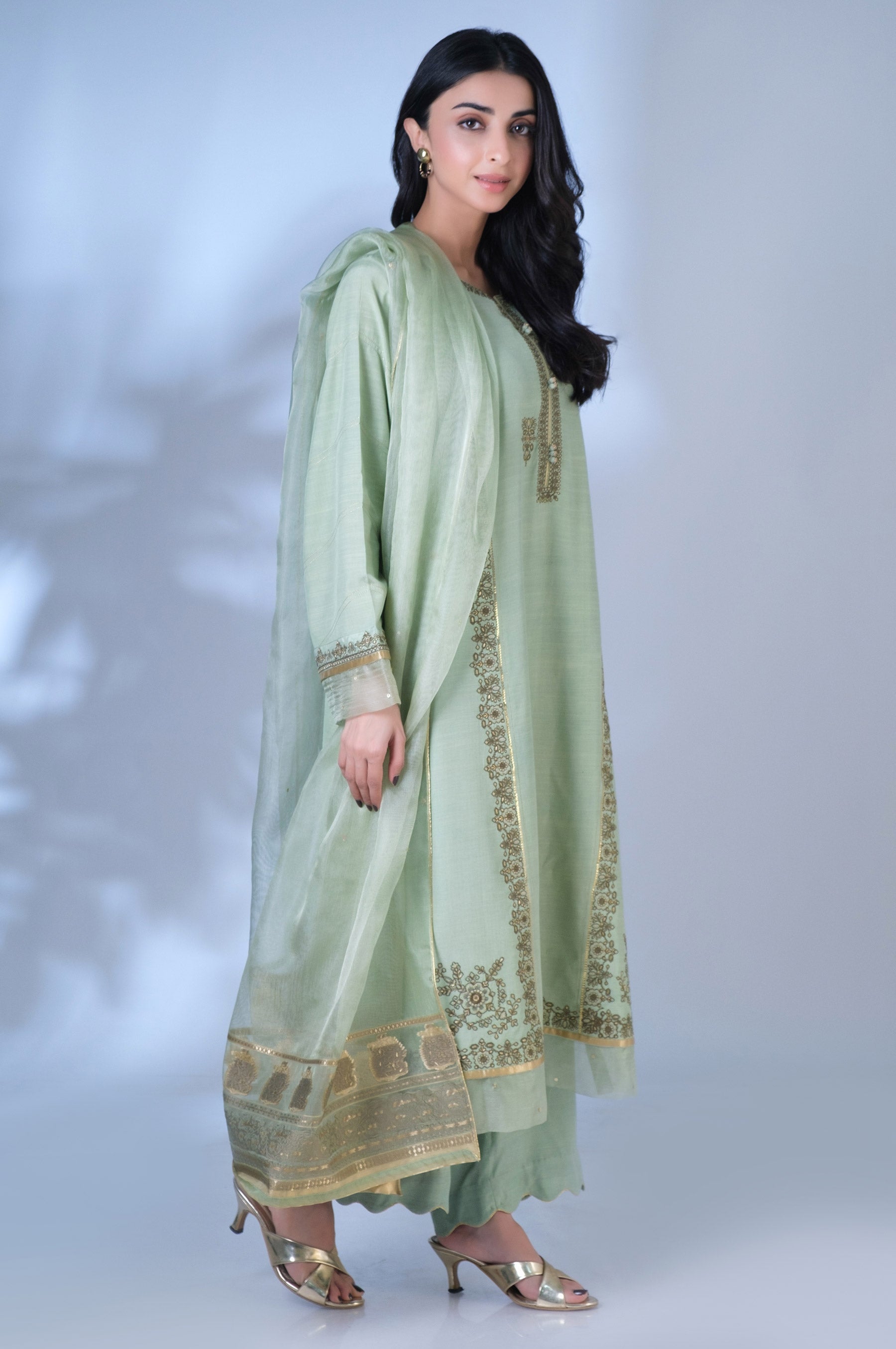 Zeen | Summer Collection 24 | 33227 - Pakistani Designer Dress - by Zeen | Type: Luxury - 100% Original at Saira Sultan