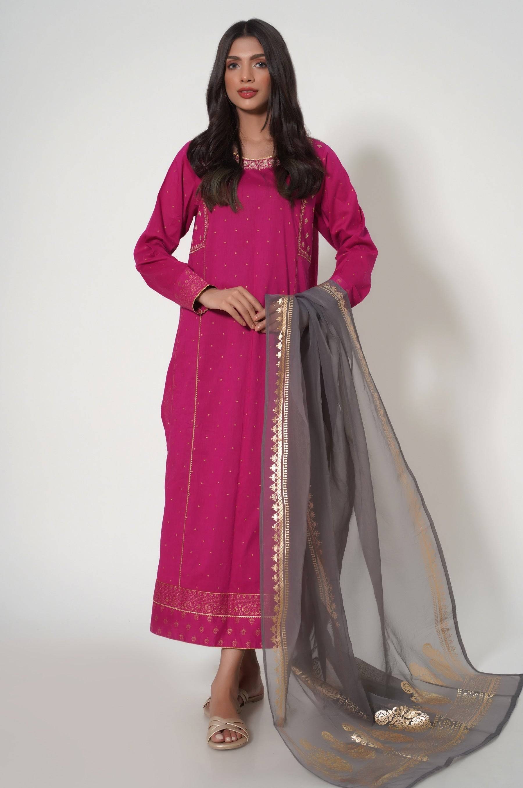 Zeen | Summer Collection 24 | 33460 - Pakistani Designer Dress - by Zeen | Type: Luxury - 100% Original at Saira Sultan